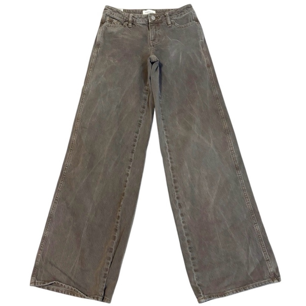 PacSun Brown Gray Wide Leg Jeans size 22